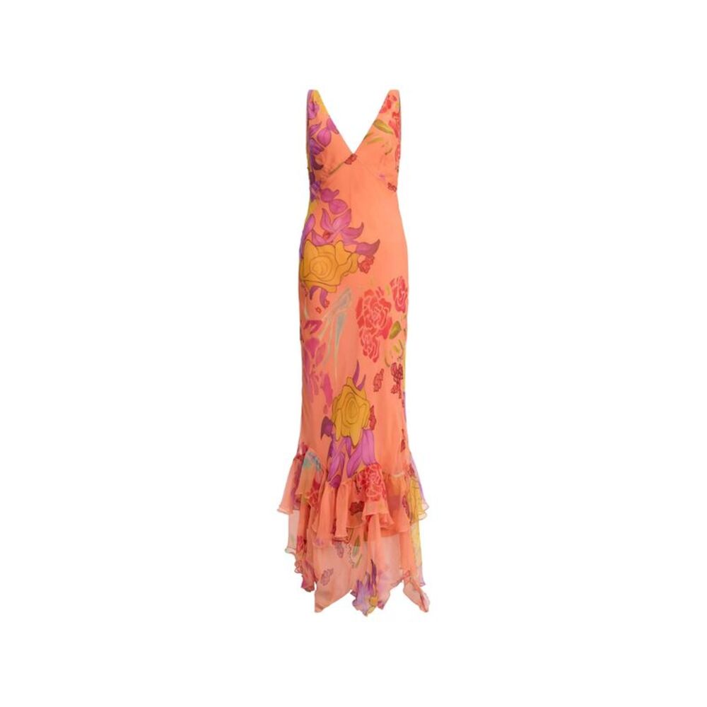 Donde Esteban Orange Dresses - Evening Dresses Women